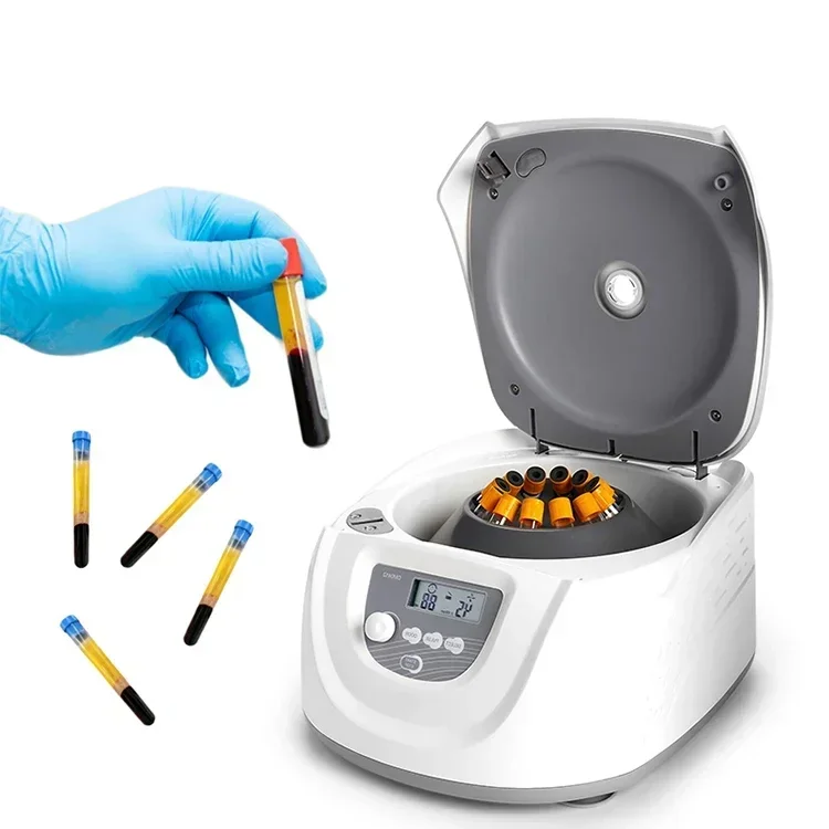 DM0412P centrífuga PRP de alta calidad máquina PRP 5-50ml PRF CGF centrifugadora centrífuga médica sangre