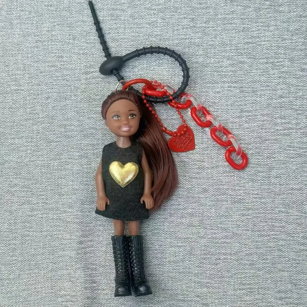 New Cute Doll Pendant Hanging Ornament DIY Change Clothes Keychain Bag Decoration Gift