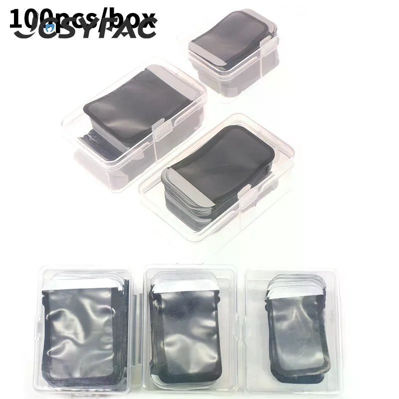 100 ピース/箱使い捨て歯科フィルムバリア封筒クリニック蛍光板保護ポーチカバーバッグ