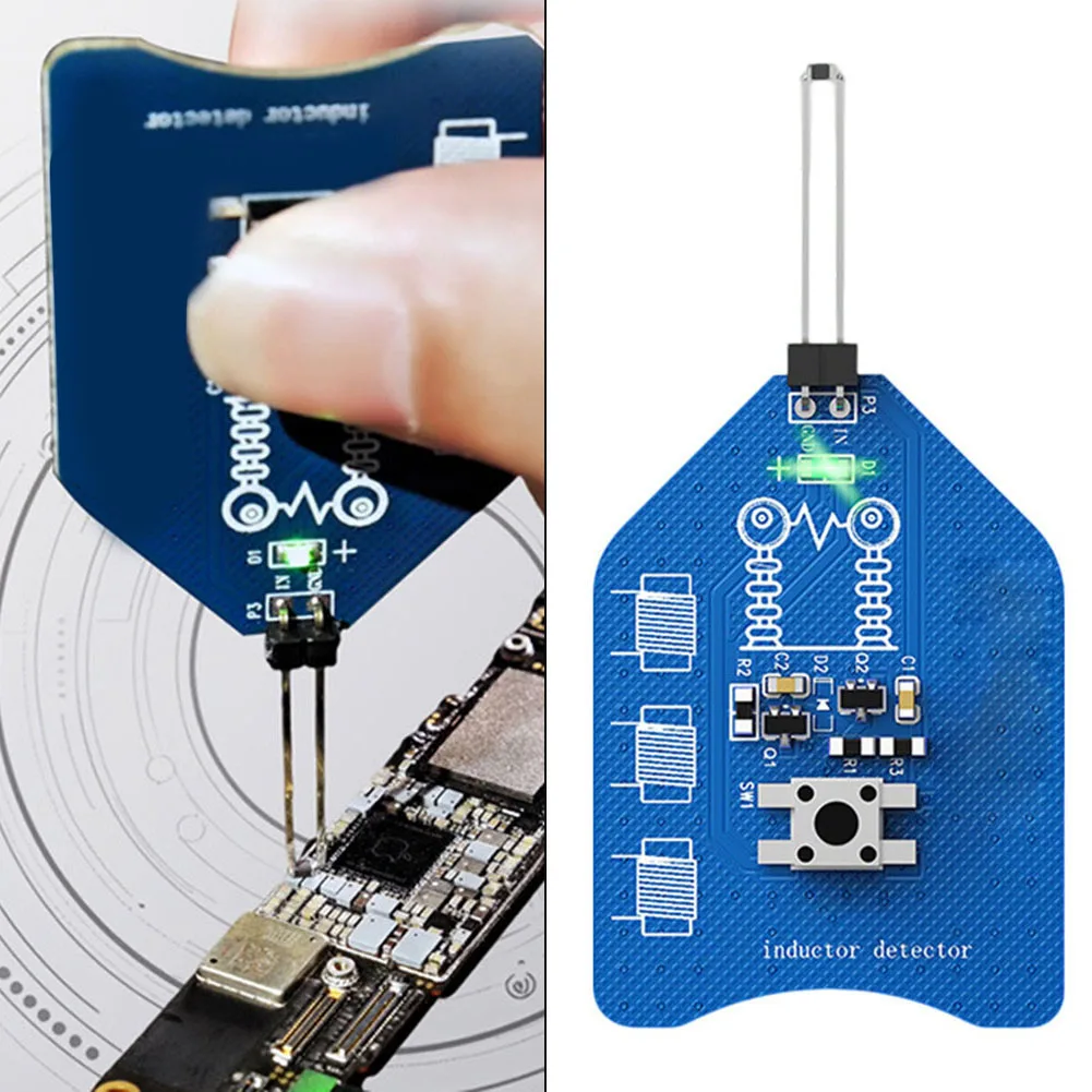 

1pc CT-1 Inductance Tester Quick Testing For PCB Motherboard Repair Electronic Product Maintenance Accessories