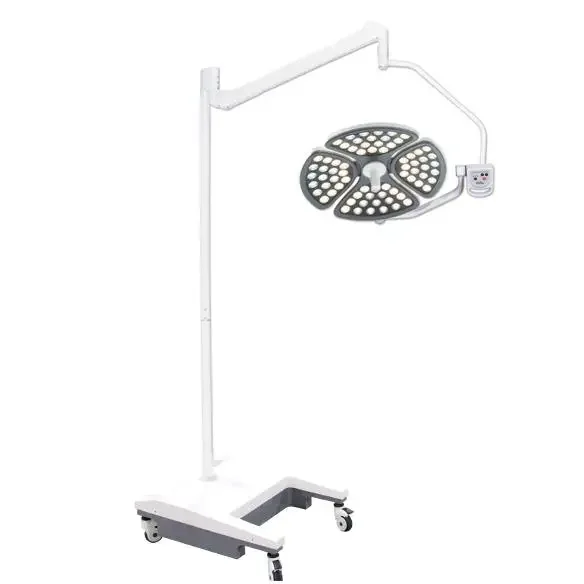 Mobile Standing Medical Surgical illumination LED Shadowless Operating Room Light Examination Lamp With Control Panel