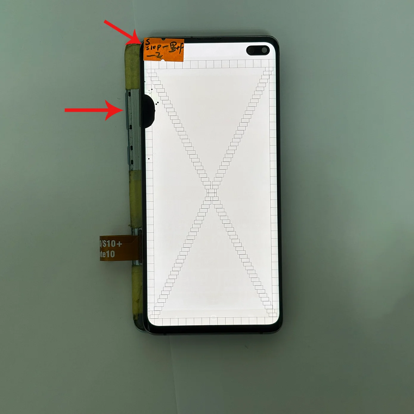 LCD For Samsung Galaxy S10 Plus LCD Display Touch Screen Digitizer Assembly 6.4'' Amoled With Defect Scratches  for S10+ G975