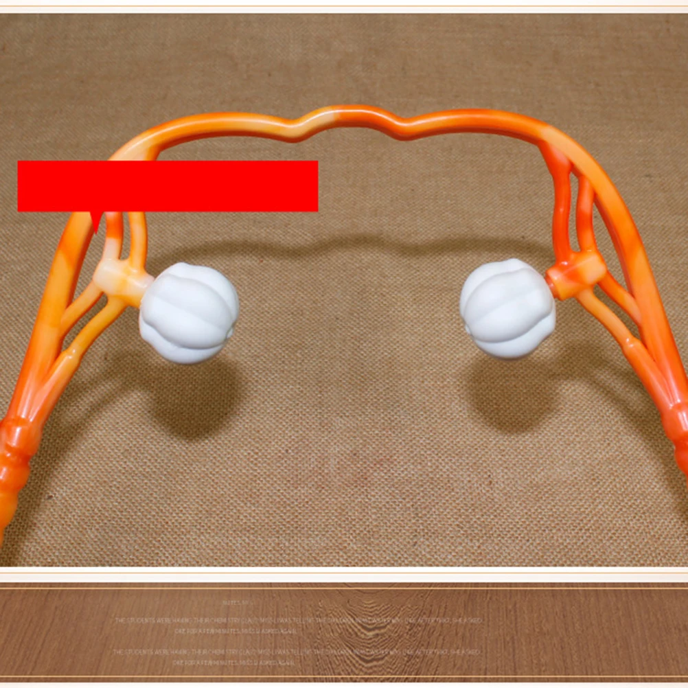 

Neck Massager U Shape Manual Kneading Neck Shoulder Body Massage Tool Relaxed Pain Neck Massage Ball