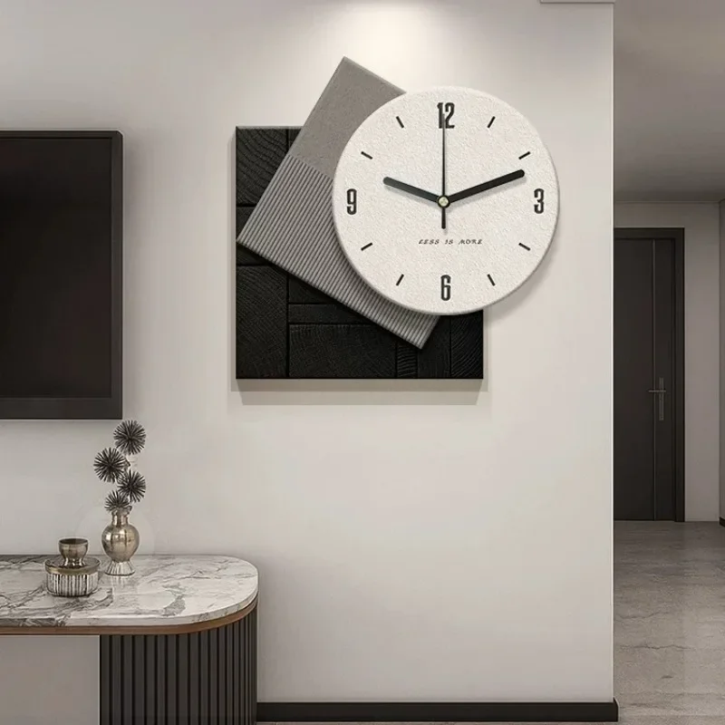 Minimalist Wall Clock Modern Home Large Luxury Wall Clocks Living Room Decoration Watches Creative Aesthetic Interior Ornaments