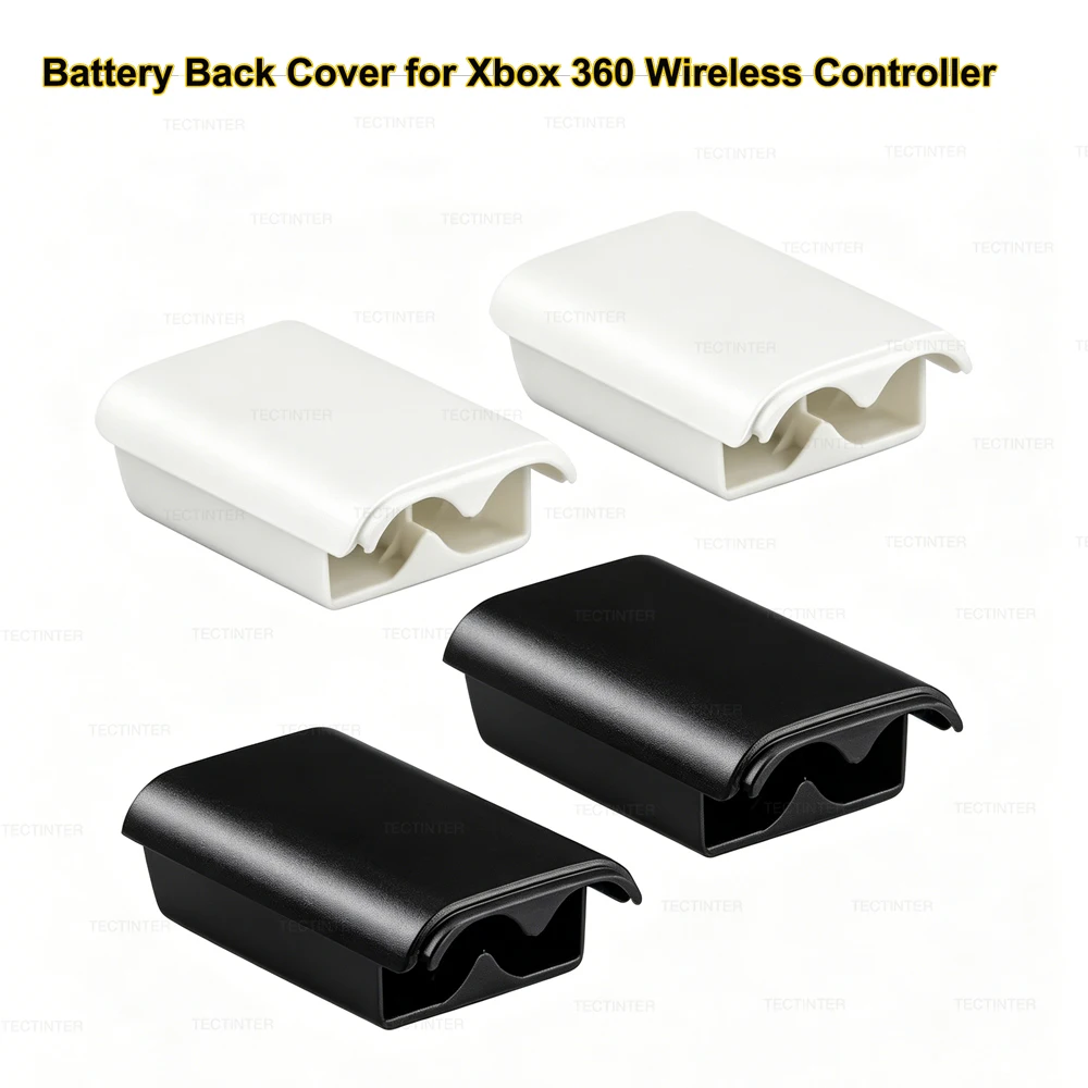 Cubierta trasera para pilas AA para control inalámbrico de Xbox 360, carcasa para joystick, kit de carcasa para gamepad, soporte para pilas, pieza de repuesto