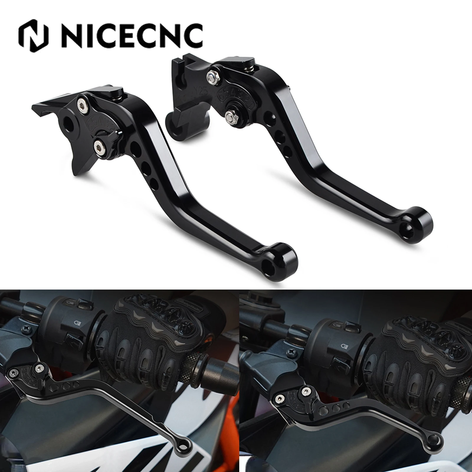 

For Kawasaki ZX6R ZX10R Brake Clutch Lever ZX-6R/ZX636 2007-2018 ZX-10R 2006-2015 Z750R 2011-2012 Z1000 2007-2016 Ninja 1000