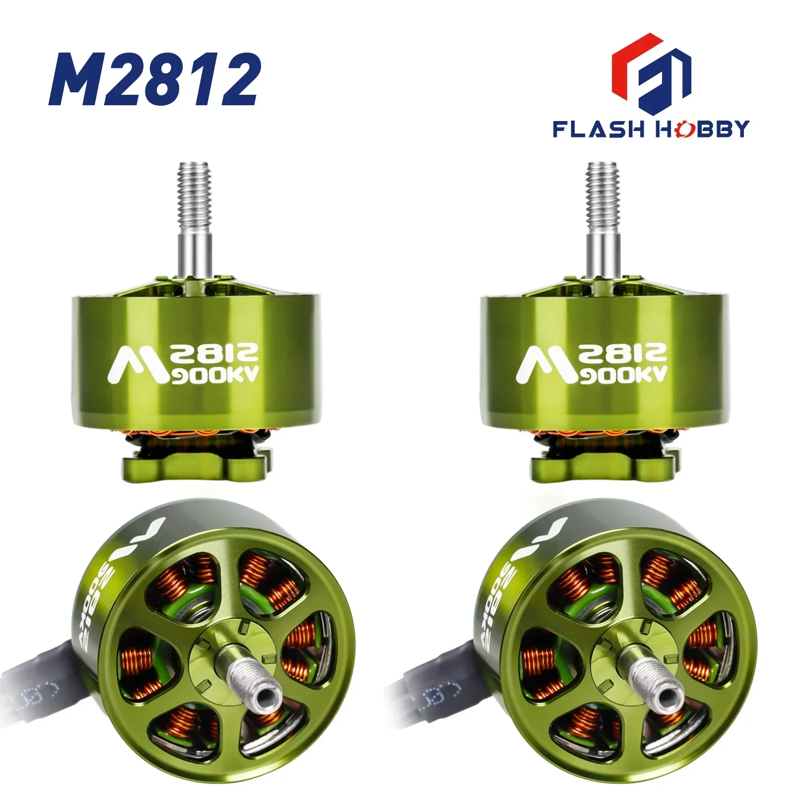 

4PCS FLASHHOBBY Mars M2812 Brushless Motor 900KV 3-6S LiPo for FPV Freestyle Long Range DIY Parts