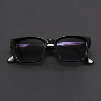 新款男士高級超輕粗框時尚方形太陽眼鏡 男女通用潮流防霧戶外駕駛太陽眼鏡 UV400 10 最佳銷售 棕櫚天使眼鏡 - №10