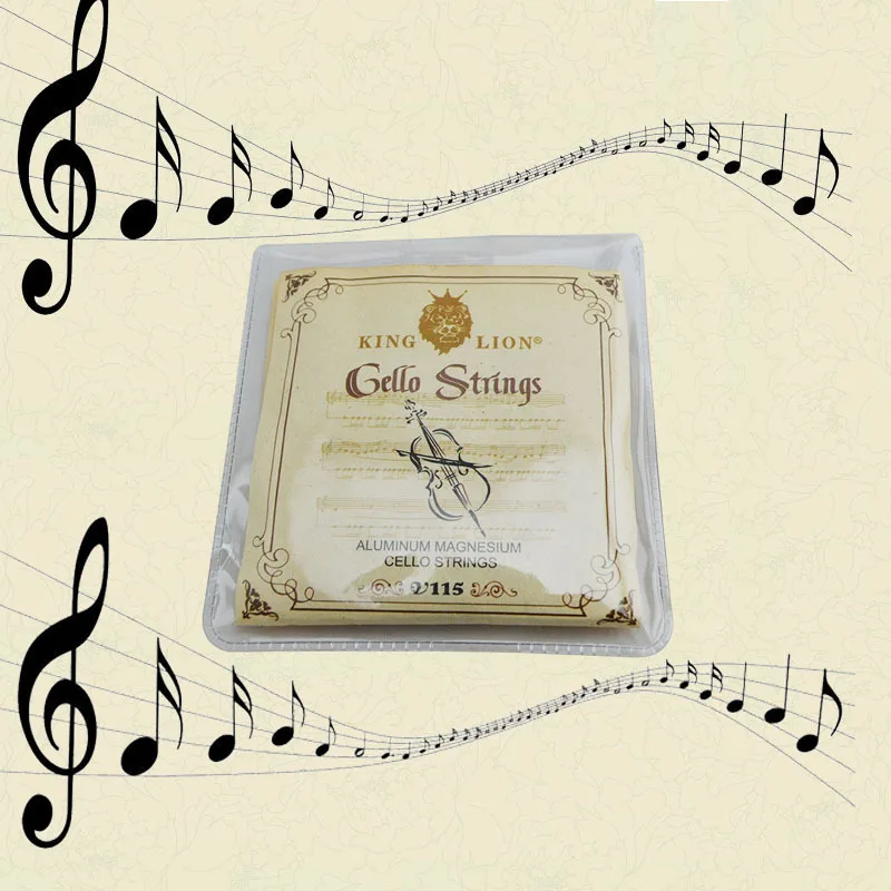 cello strings full set aluminium magnesium alloy high quality Fifteen years brand Diameter:A/D/G/C