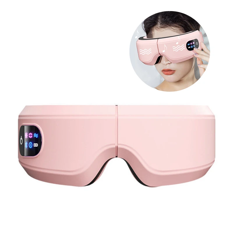 

Eye Massager Heating Eyes Mask With Music Airbag Massage For Migraines, Dry Eye, Eye Strain, Dark Circles Relief Improve Sleep