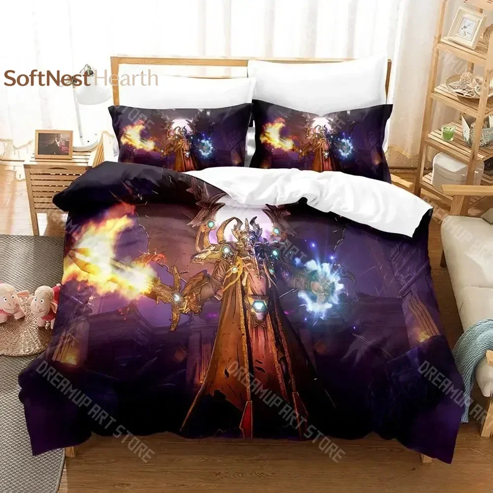 2026 3D Print Tiny Tina's Wonderlands Game Bedding Set Single Twin Full Queen King Size Bed Set Adult Kid Bedroom Duvet Cover Se