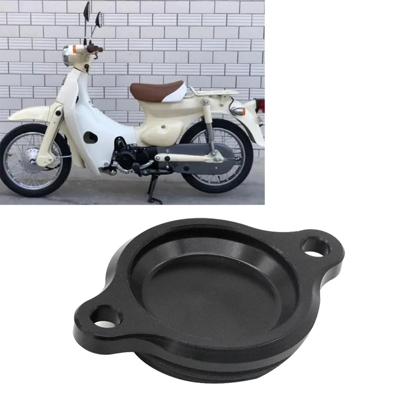 Motorcycle Oil Filter Cover Cap Plug For HONDA DAX125 MONKEY125 SUPER CUB 125/150 2022+ Engine Filter Cover Spare Parts