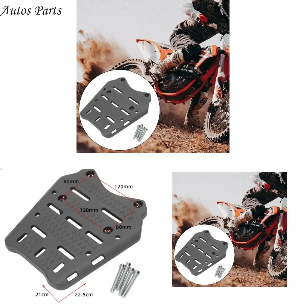 

57BA Universal Rear Cargo Carriers Strong Aluminum Top Box Base Support Heavy Duty Motorcycle Tail Rack Suitable for PCX160