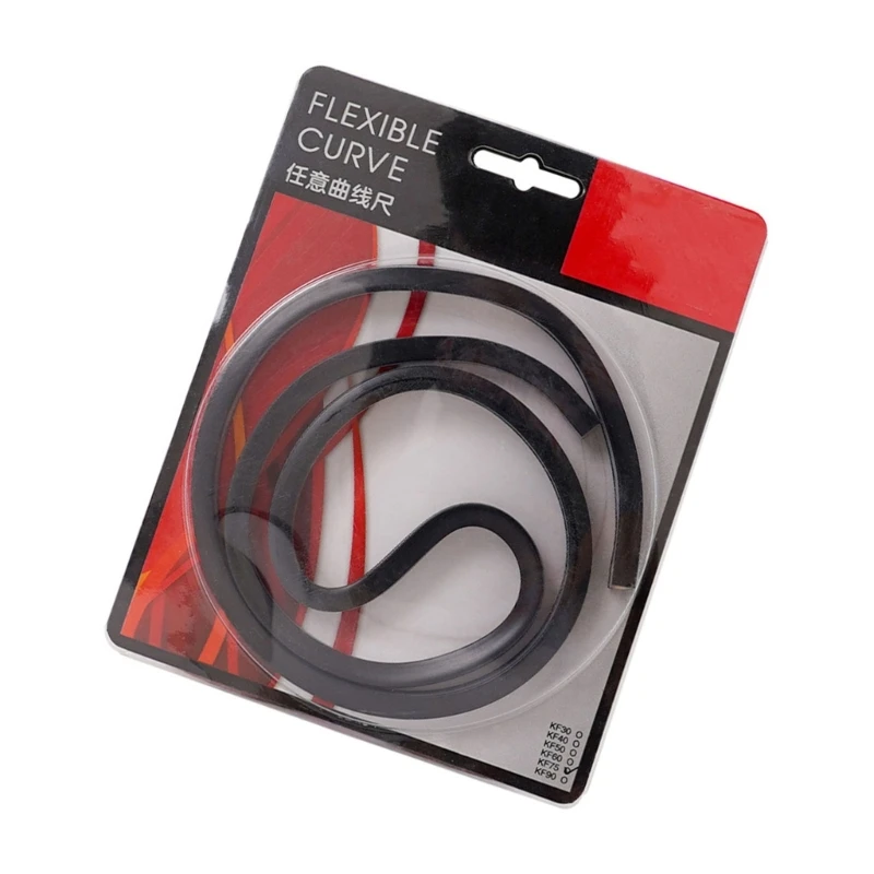 Flexible Ruler Bendable Ruler Curves Ruler Measuring Tool for Drawing Clothing