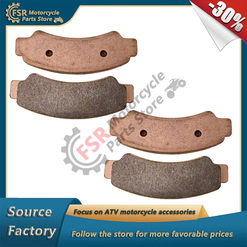 

2 pair copper-based sintered Front brake pads,FOR QJMotor SFA 600 SFA 1000 2024 2025,P/N:45110W610000,Quad parts