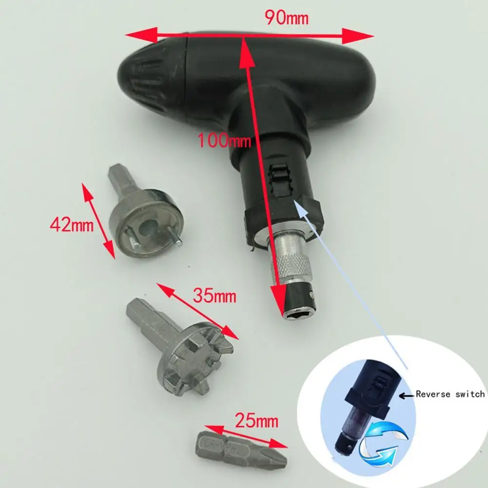 Golf Shoes Spike Wrench Shoes Removal Adjustment Tool Cleats Ratchet Key Replacement Spare Parts