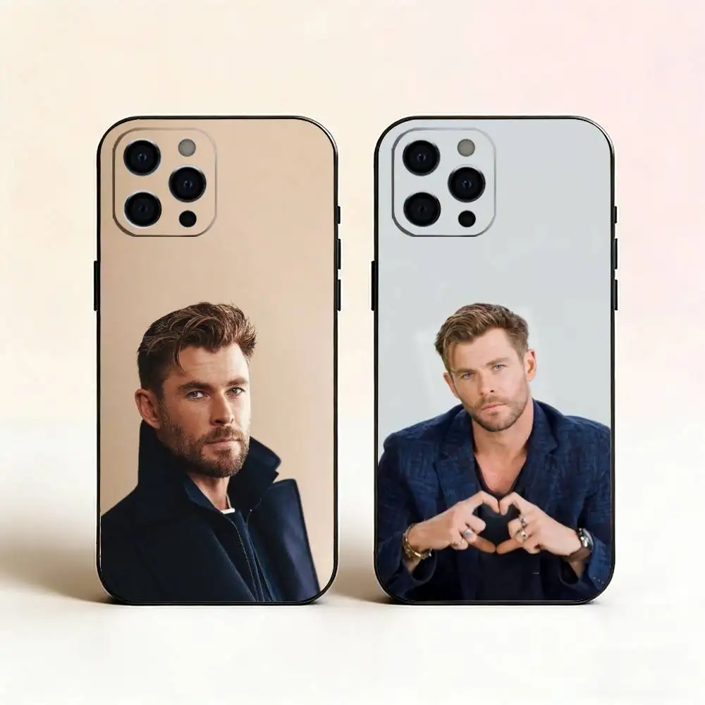 

Chris Hemsworth Phone Case Silicone Soft For IPhone 17 16 15 14 13 12 11 X XR Plus Pro Max Plus