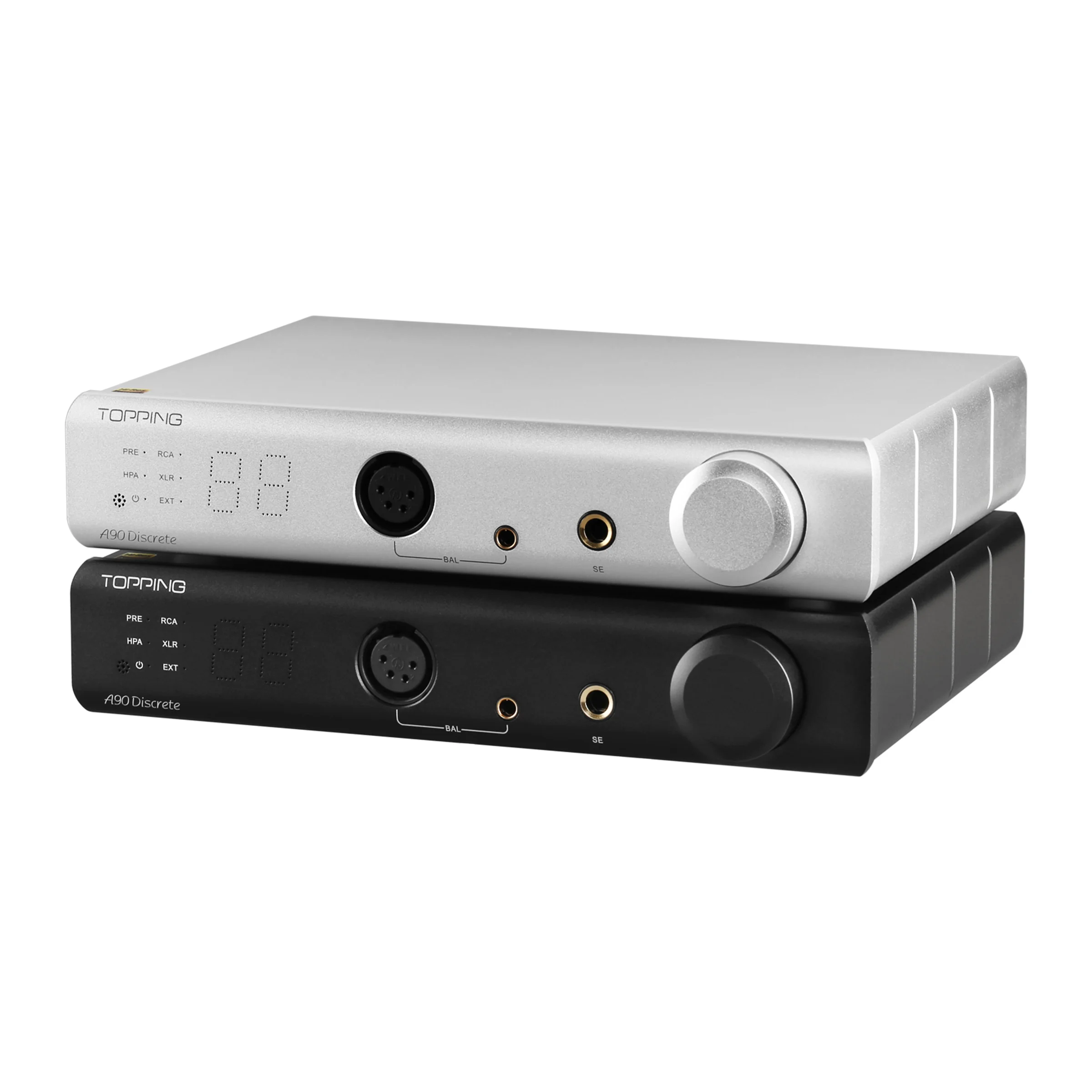 TOPPING A90 Discrete High Power Quality Fully Balanced Amp Mobile Phone Headphone Amplifier Pre-stage 4.4 HIFI 6.35mm A90d