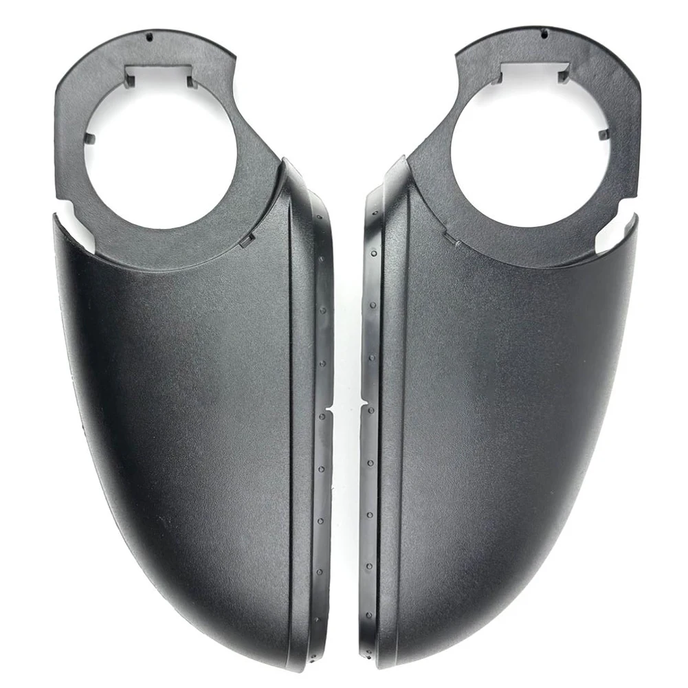 2pcs Car Side Mirror Cover Housing For Opel Astra J 2009-2015 Black ABS Rearview Mirror Base Shell Replacement 13265449 13265450