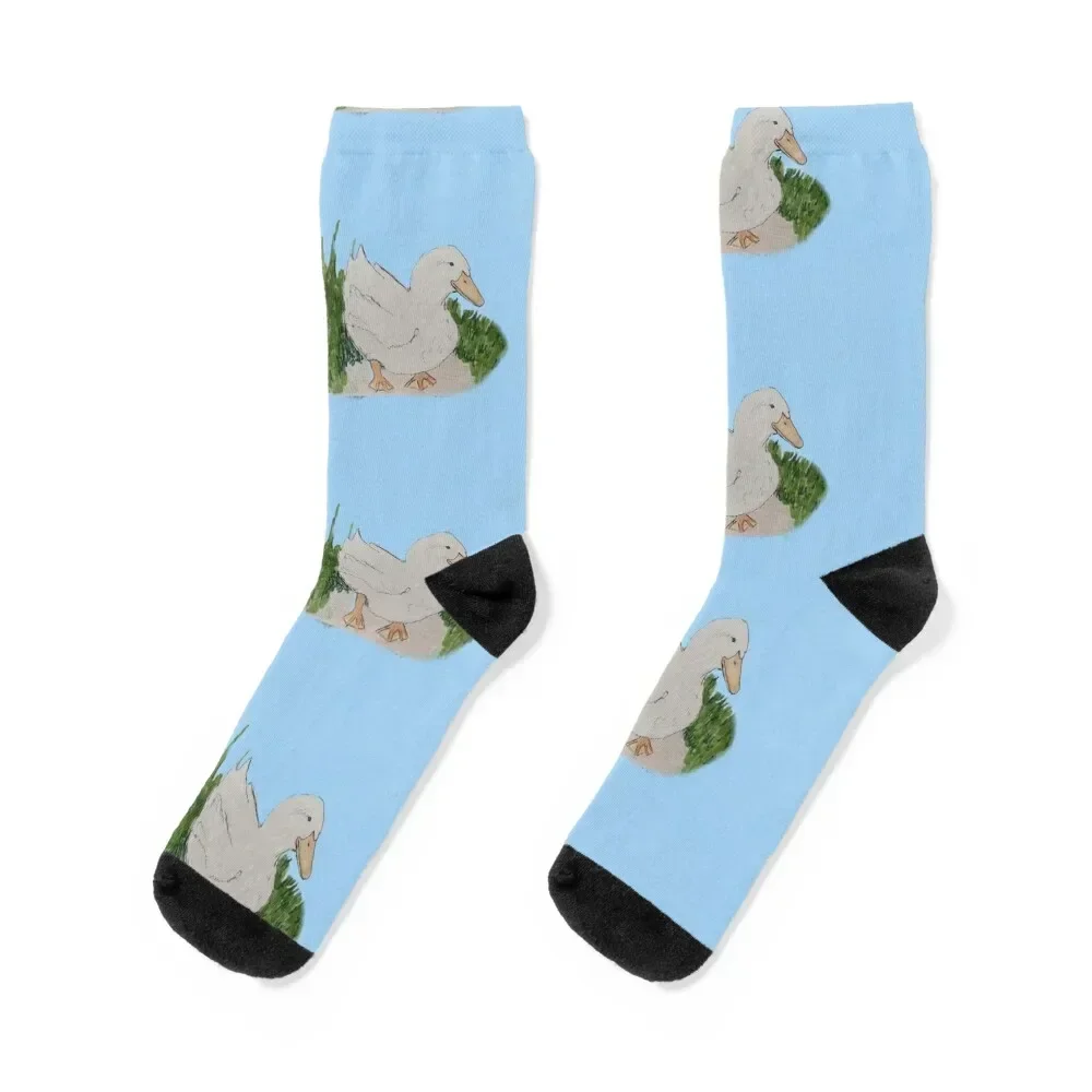 

Chuck the duck Socks hiking anti slip football Socks For Men Women's