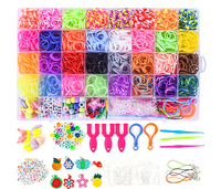 Creative Rubber Band Loom Kit-Make Your Own Colorful Jewelry&Crafts,DIY Bracelet Making Kit Ultimate Weaving For Kids Beginners