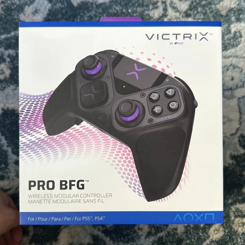 PDP Victrix Pro BFG Reloaded Hall Effect Wireless Game Controller,Modular Elite Gamepad For Playstation 5/PS5, PS4, Steam,PC
