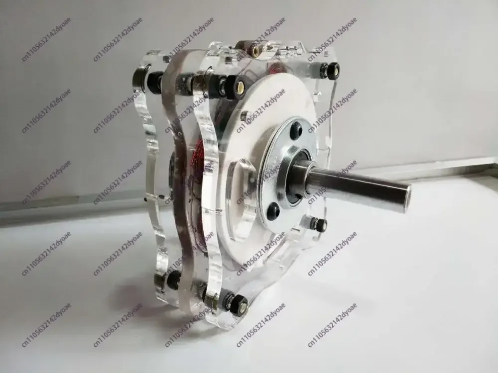1000W DIY Disc Generator Coreless Generator Permanent Magnet Low Speed High Efficiency Wind Power Hydraulic