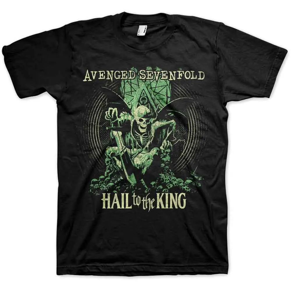 

Avenged Sevenfold Hail to the King En Vie T-Shirt Black New