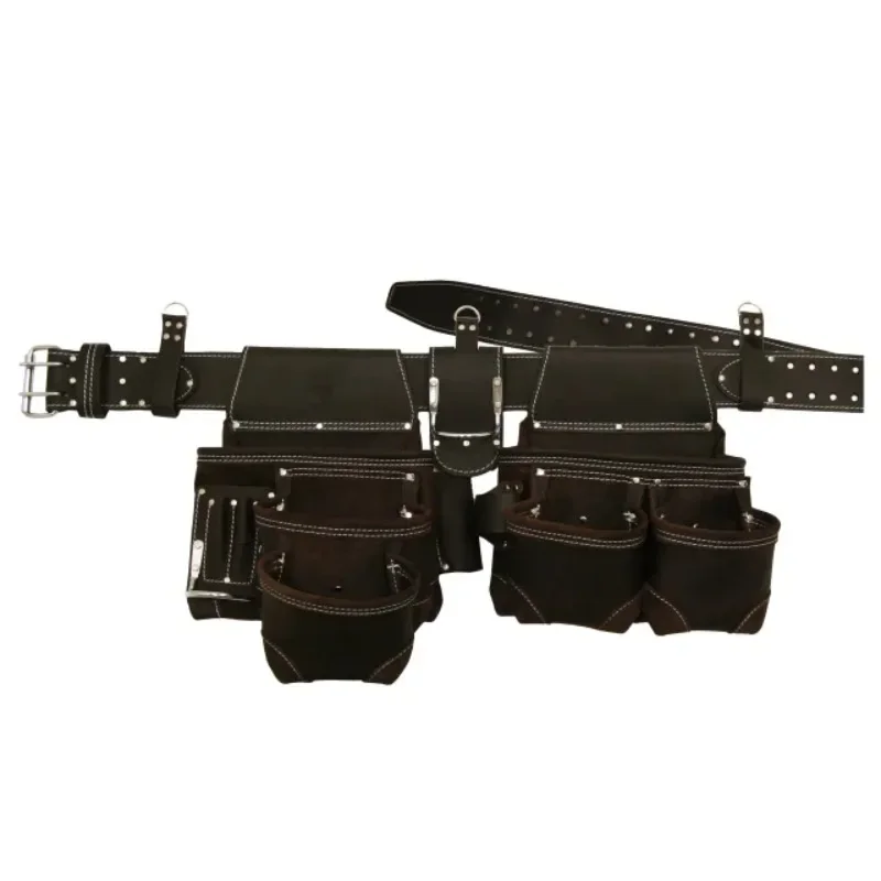 

Heavy duty oil-tanned leather apron for hand tools