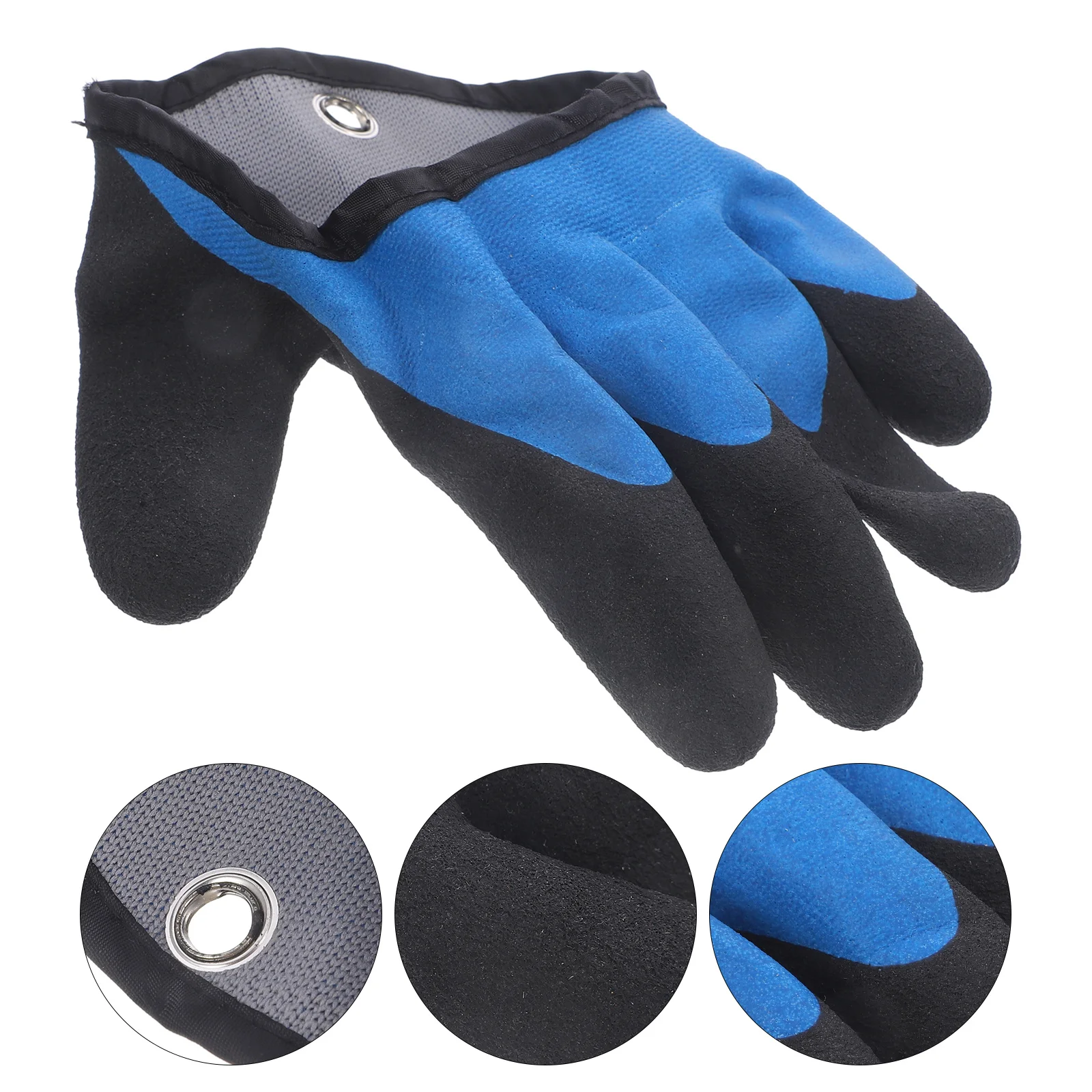 

Fish-Killing Glove Eco-Friendly Thickened Non-Slip Skidproof PU Fishing Gloves Hand Protective Killing Fish Glove