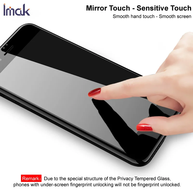 For Huawei Mate X6 Glass IMAK 3D Curved Privacy Full Screen Tempered Glass for Huawei Mate X6 5G Film