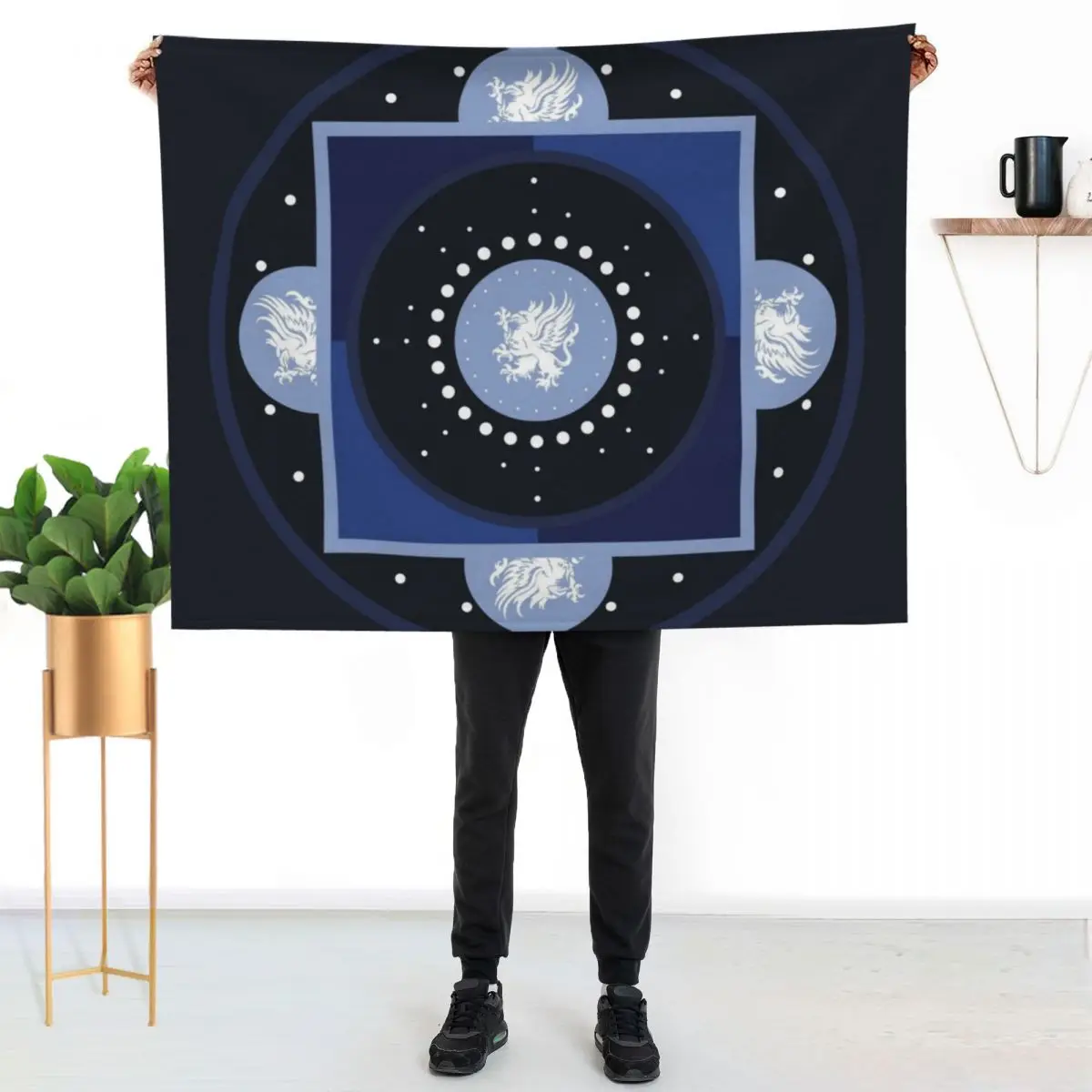 Grey Warden Mandala - Dragon Age Geometric Art Throw Blanket Tourist Polar Luxury Baby Blankets For Baby Blankets