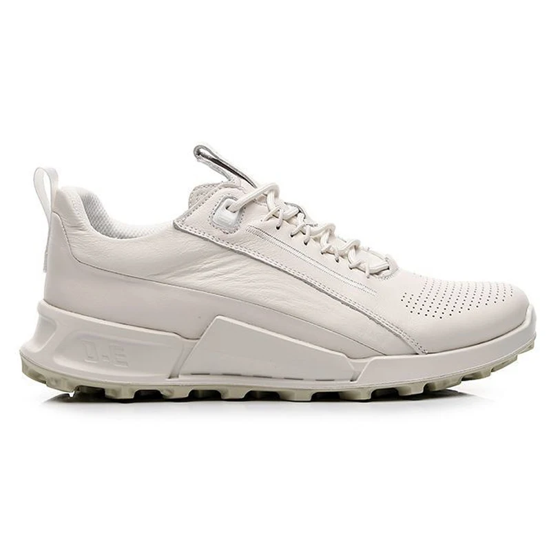 Cow Hide Leather Shoes Men Original Brand Trendy Casual Running Sneaker Hollow Out Breathable Travel White Luxe Loafers Tennis