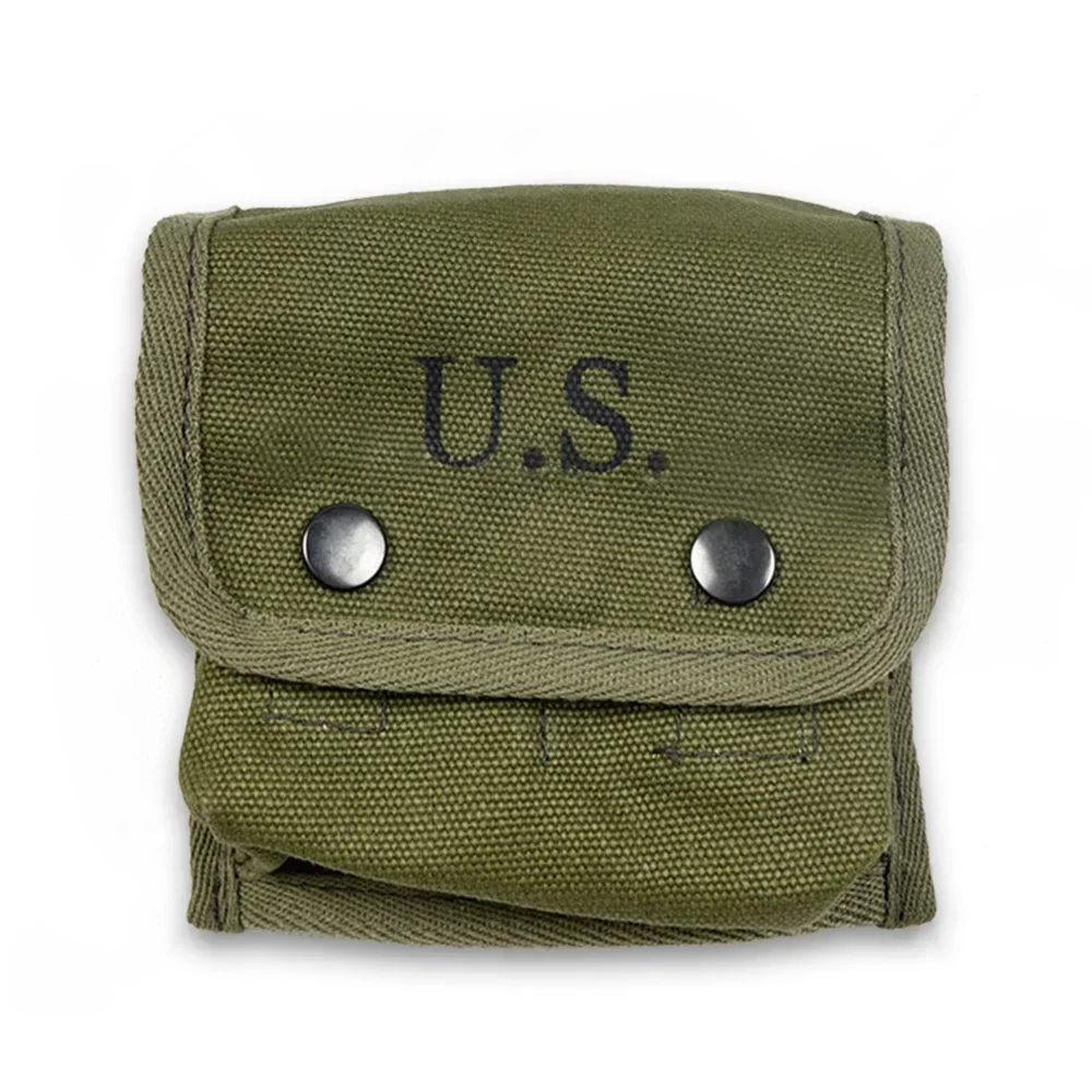 Image of WWII WW2 US ARMY M2 JUNGLE FIRST AID KIT POUCH M1945 OUTDOOR FIELD FIRST-AID KIT