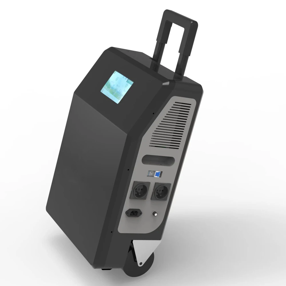 Fast Charging Emergency EV Charger 2500W Hybrid Lifepo4 Lithium Battery 2500w 2496WH Solar Panel Portable Power Bank Solar