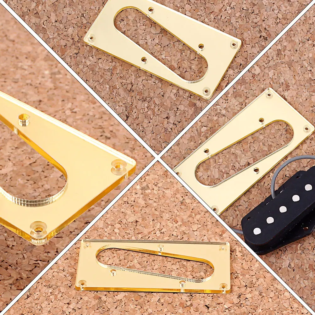 

Small Cover Plate Inclined Hole Guitar Pickup Color Matching Replacement Edges for Electric Metal Size Conversion