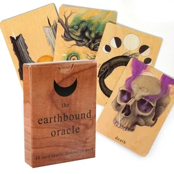 The Earthbound Oracle Deck The Seeker'S Lenormand Full Deck Divination Completed Wooden Tarot 48 Card Oracle Deck