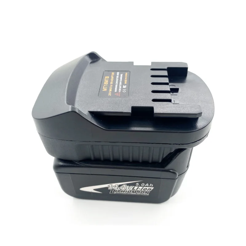 Imagem -03 - Adaptador de Bateria para Makita 18v Li-ion Bateria Convertida para para Metabo 18v Ferramentas Elétricas Usar Adaptador de Substituição para Bateria Metabo