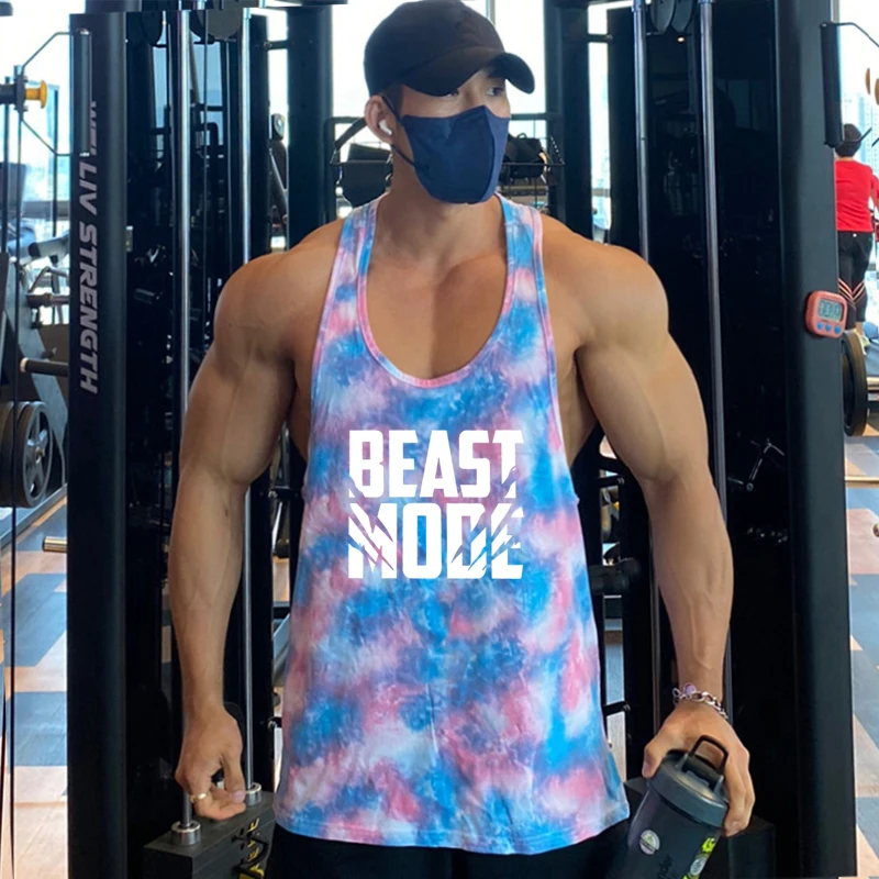 

Gym Camouflage Tank Top Men Fitness Clothes Mesh Bodybuilding Singlet For Male Sleeveless Vest Shirt Muscle Workout Outdoor Tops