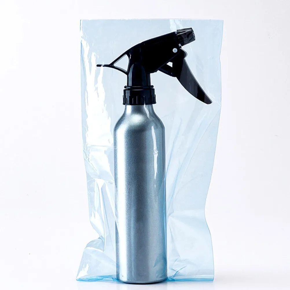 

250Pcs Wash Bottle Bags Disposable Covers for Bottles Clear Protective Shields Anticontamination Bottle Bag