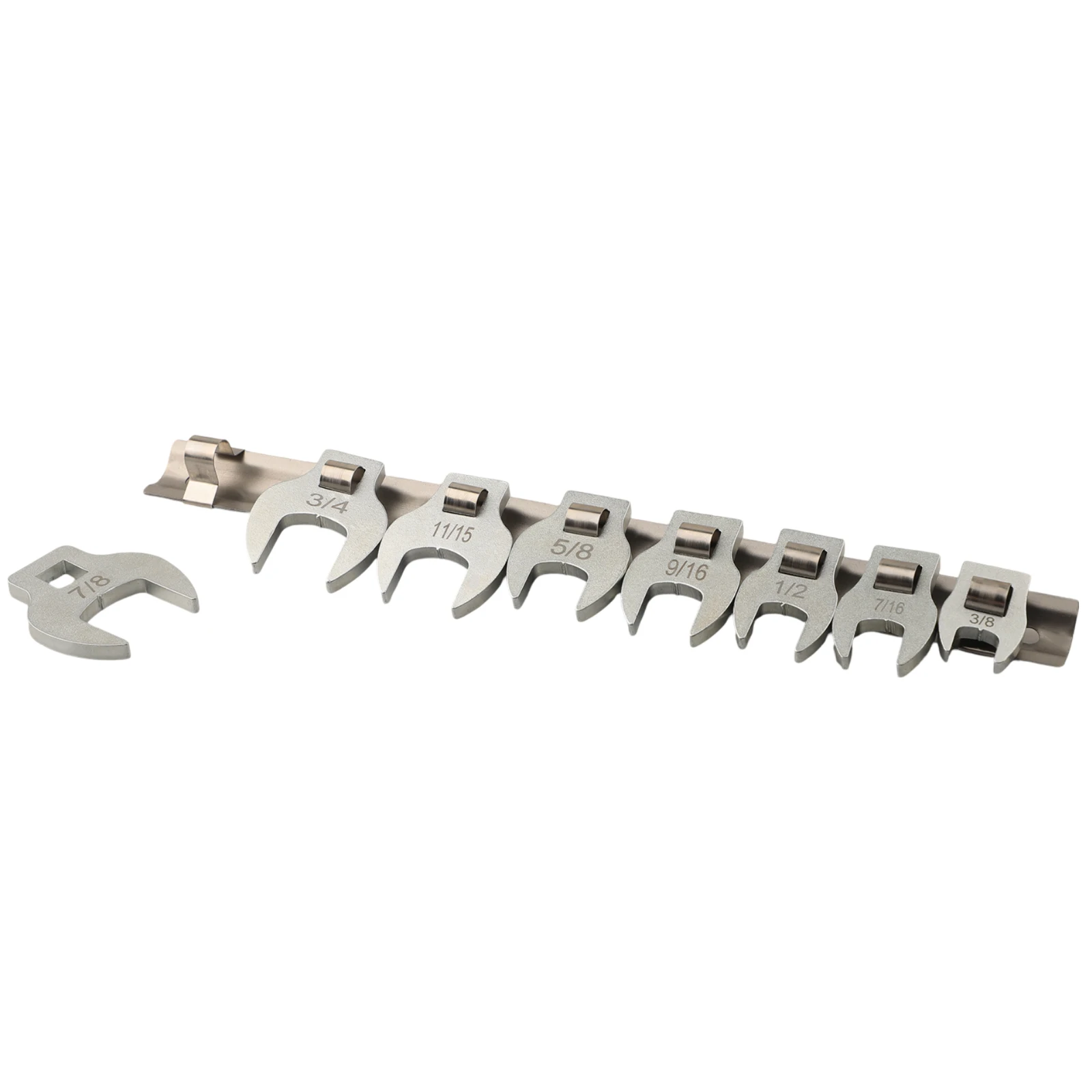 AAAAAA8Pcs3/8 InchDriveCrowfootWrench Set 3/8-7/8 for imperial Foot Open-= End -=Spanner -=Wrenches Keys Set Hand Tools