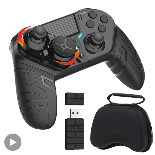 Control para PS4 PS3 PS Playstation 4 3 PC Android teléfono móvil controlador inalámbrico Bluetooth Gamepad Joystick gatillo de juego