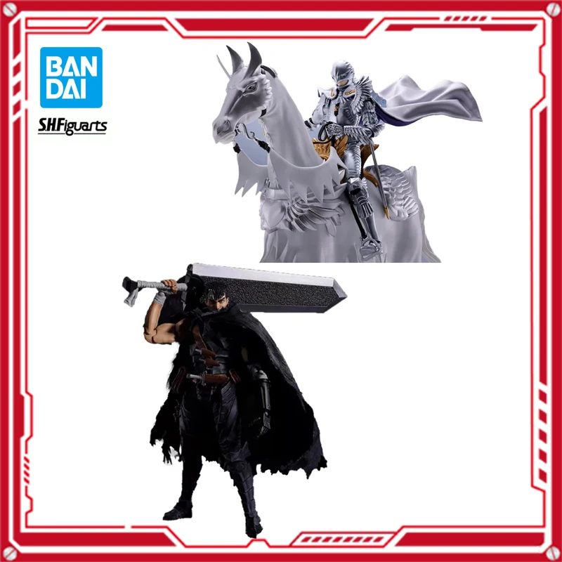 

In Stock Bandai S.h.figuarts Berserk Guts Griffith Original Genuine New Anime Figure Model Toy Action Figure Collection Doll Pvc