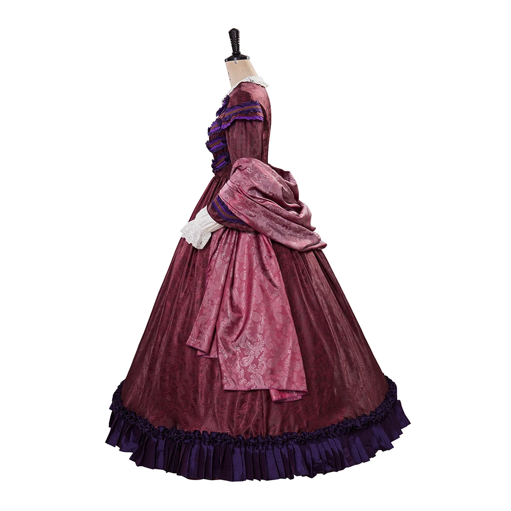Movie Lincoln Cosplay Mary Todd Lincoln Costume Civil War Era Ball Gown with Shawl 1860s Victorian Fashion Dresses Rococo Gown - AliExpress 200000532 Movie Lincoln Cosplay Mary Todd Lincoln Costume Civil War Era Ball Gown with Shawl 1860s Victorian Fashion Dresses Rococo Gown - AliExpress 200000532