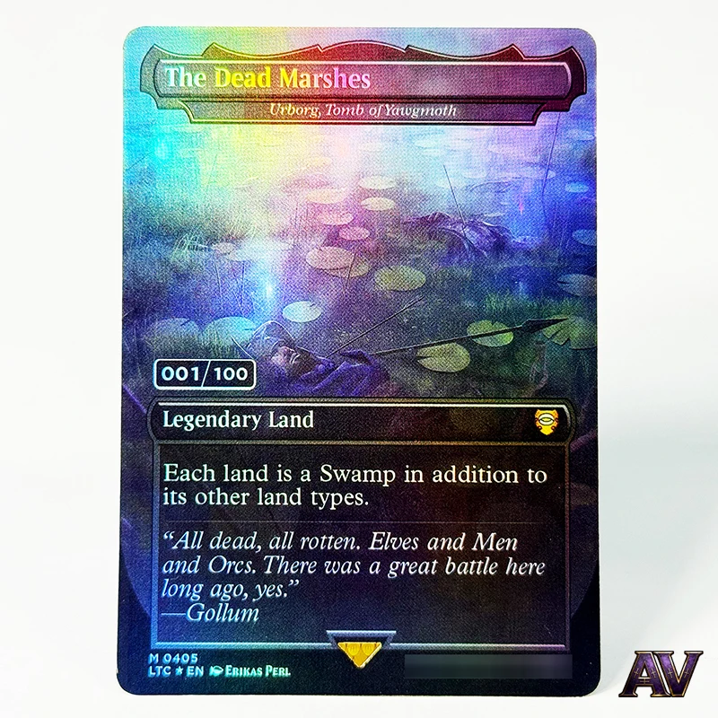 

LTC TCG Card 405z The Dead Marshes - Urborg, Tomb of Yawgmoth Serial Numbered Commander Series HoloFoil Proxy Cards [English]