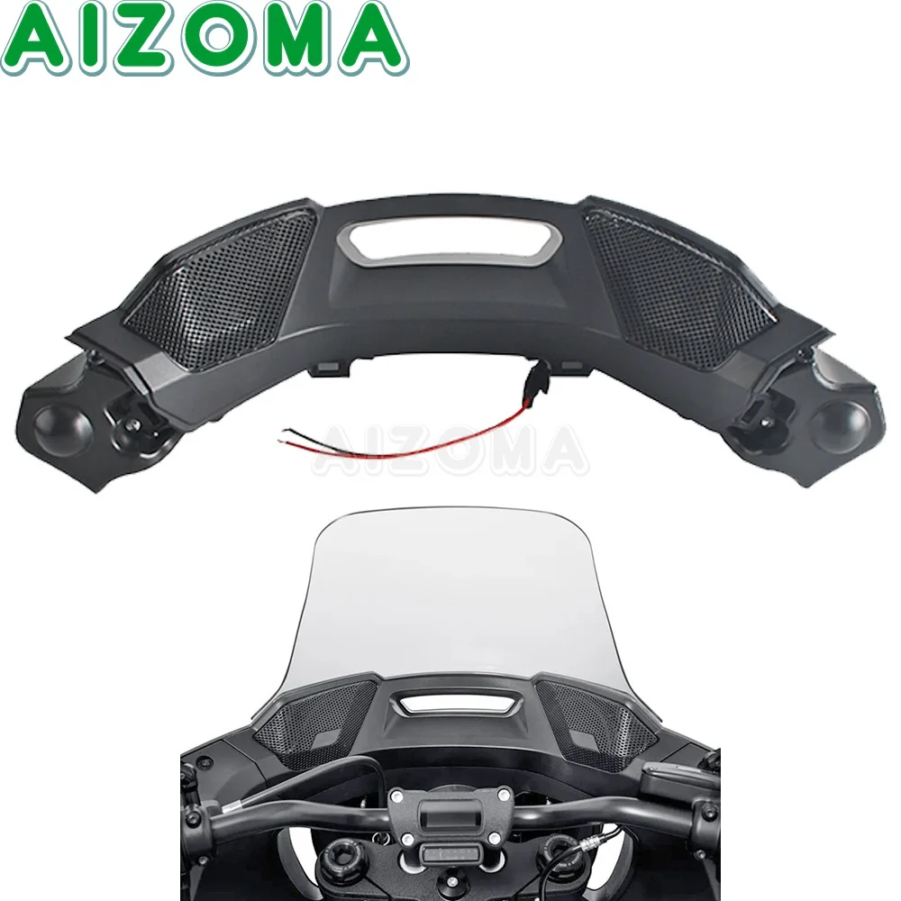 

Inner Fairing Motorcycle Speakers Box Shield For Harley Softail Low Rider ST FXLRST 2022-2026 Plastic Amplifier Speakers Housing
