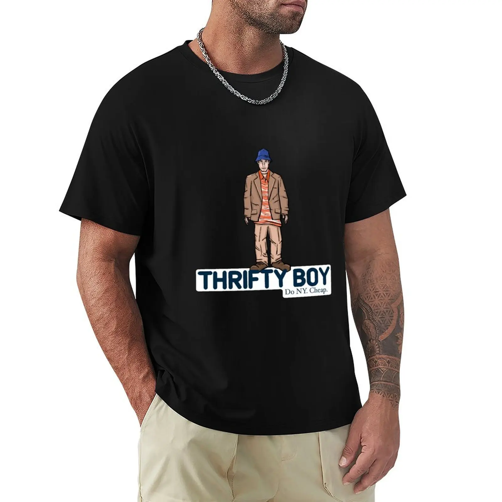Thrifty Boy - Nathan Fielder T-Shirt Thanksgiving Casual Tee