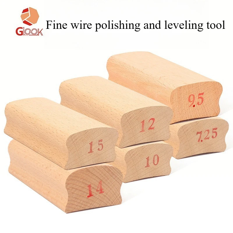 

Electric Guitar Acoustic Acoustic Guitar Neck Fingerboard Silk Flattening Tool Curvature Polishing Wood Block Guitar Accessories