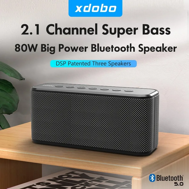 

XDOBO X8 Plus Portable 80W Blue Tooth Speaker High Fidelity Speaker With Strong Bass And Clear Sound