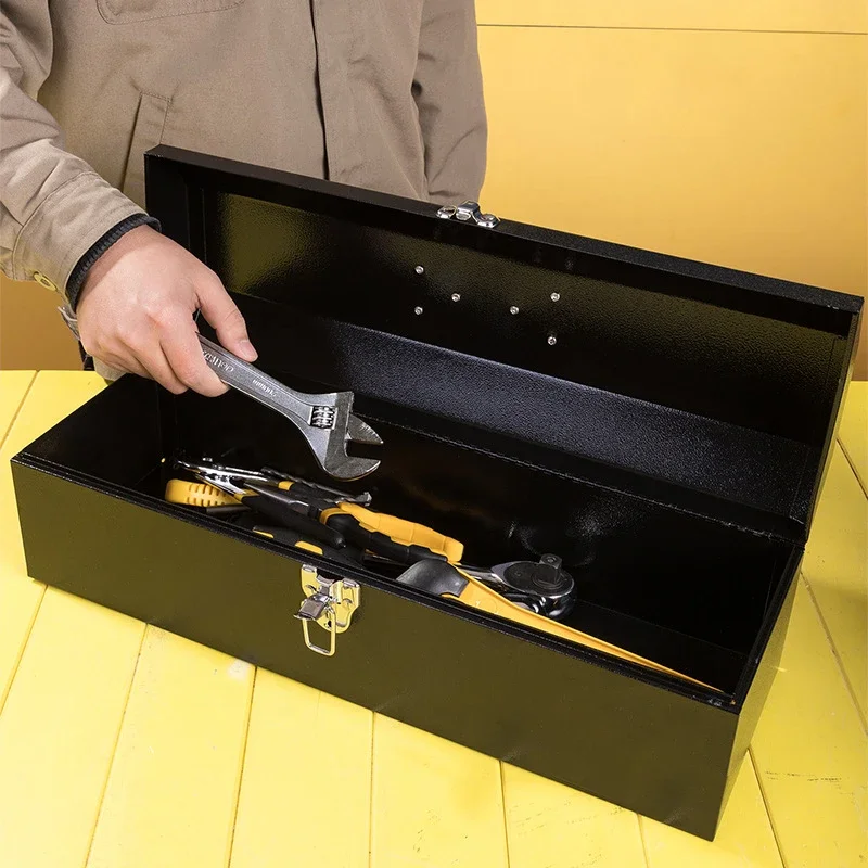 OEM Factory Directly Provide Portable Hand Strong Packing Big Metal Tool Box